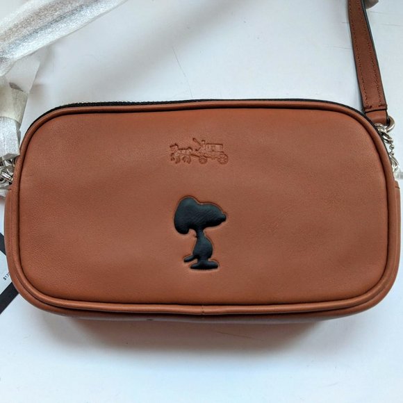 coach snoopy crossbody bag